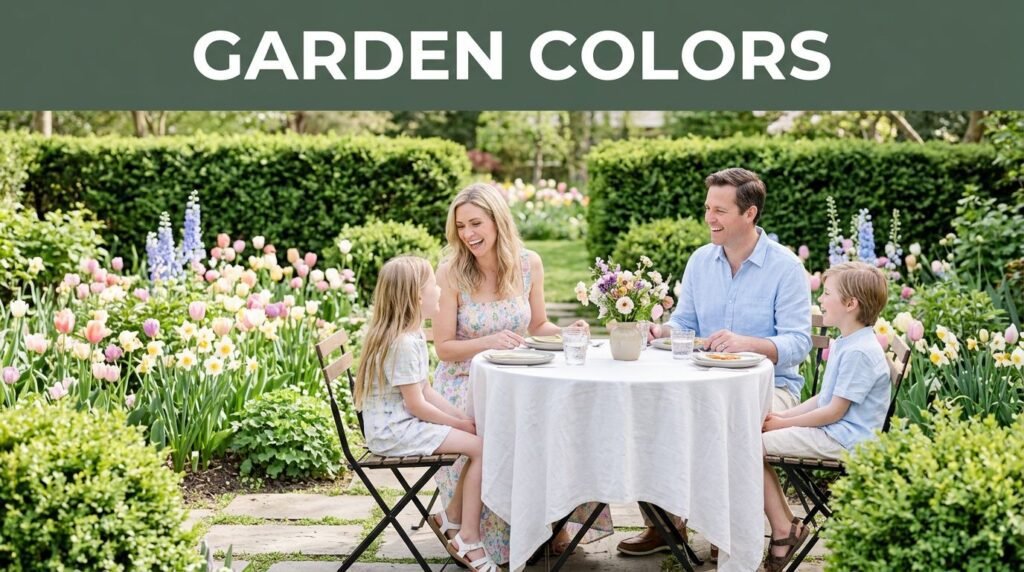 Choosing the Best Garden Party Colors for a Relaxed Family Get-Together