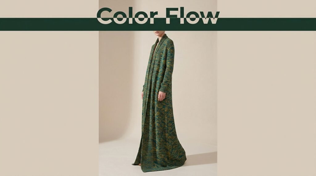 Floor-Length Knitted Cardigans and the Power of Color