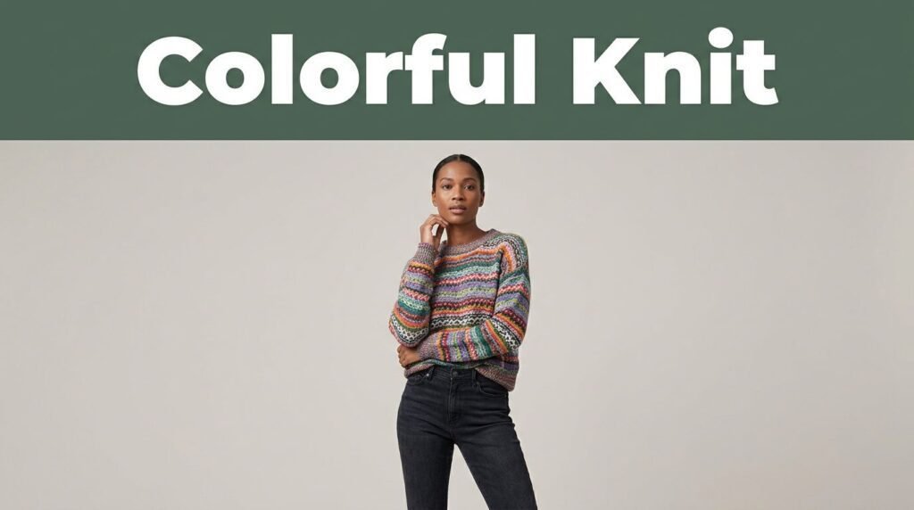 How to Style Multicolored Sweaters for Everyday Outfits
