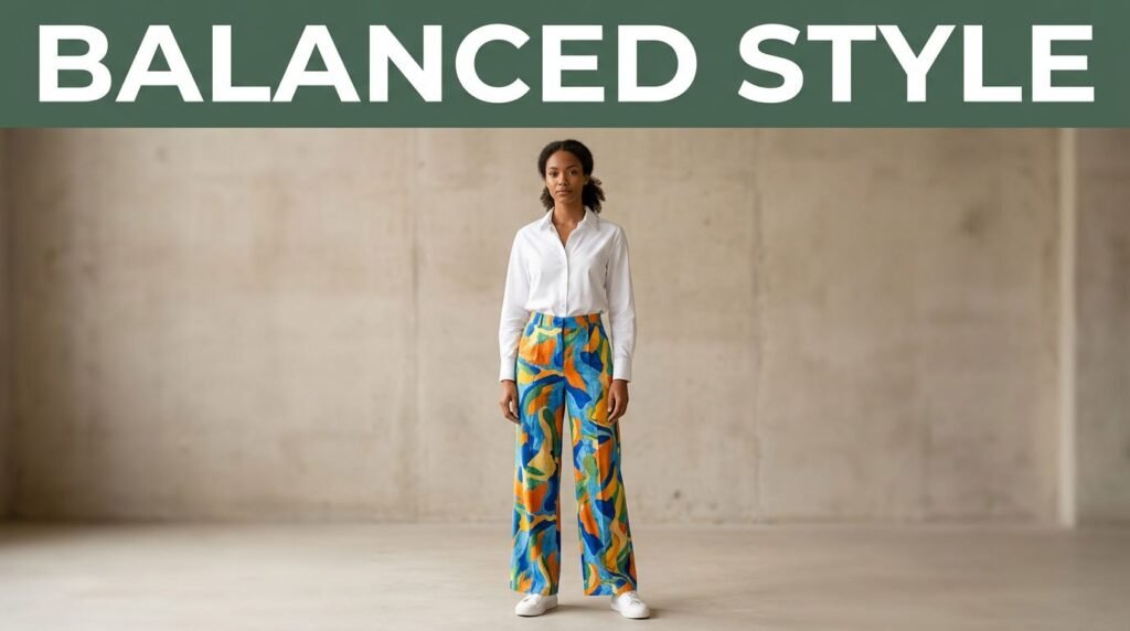 Bright Wide-Leg Pants: How to Wear Them and Keep Balance
