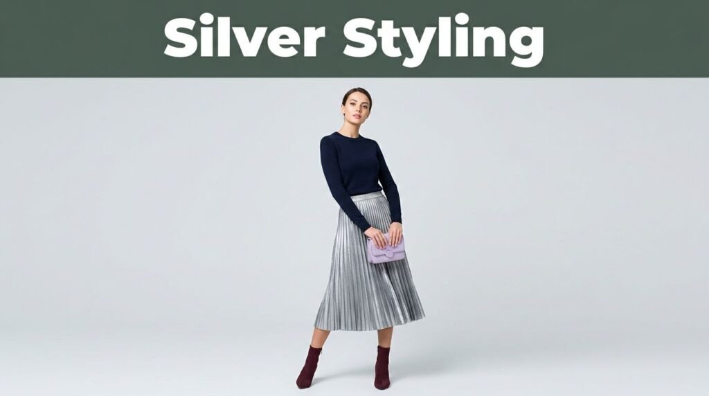 Best colors with silver clothes for Everyday Outfits