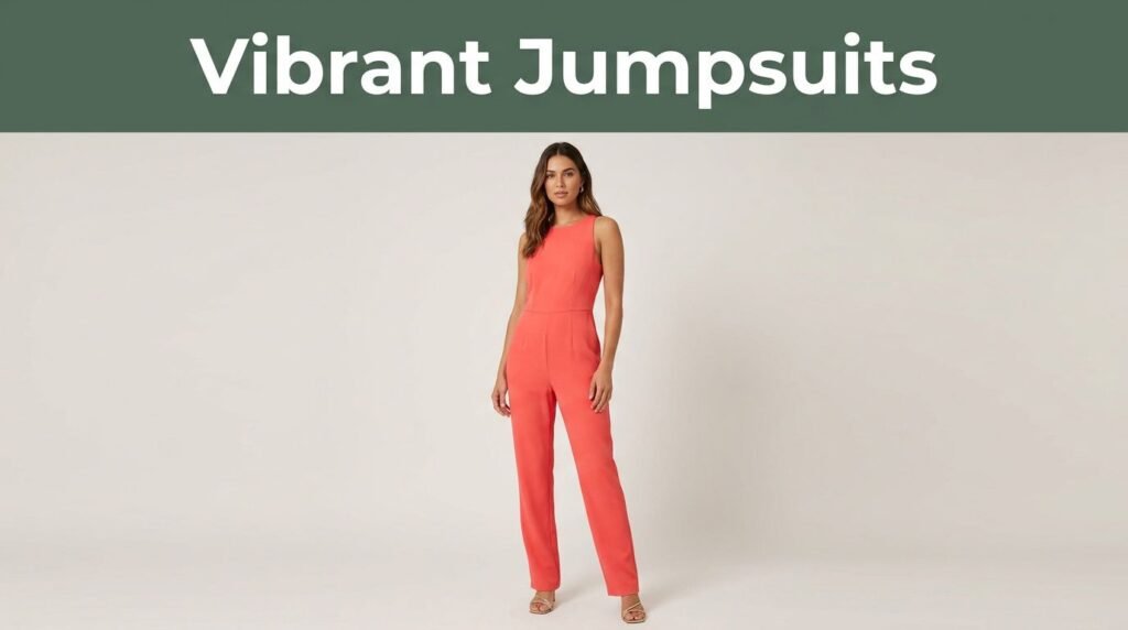 Bright Jumpsuit Outfits for Casual Daytime Style