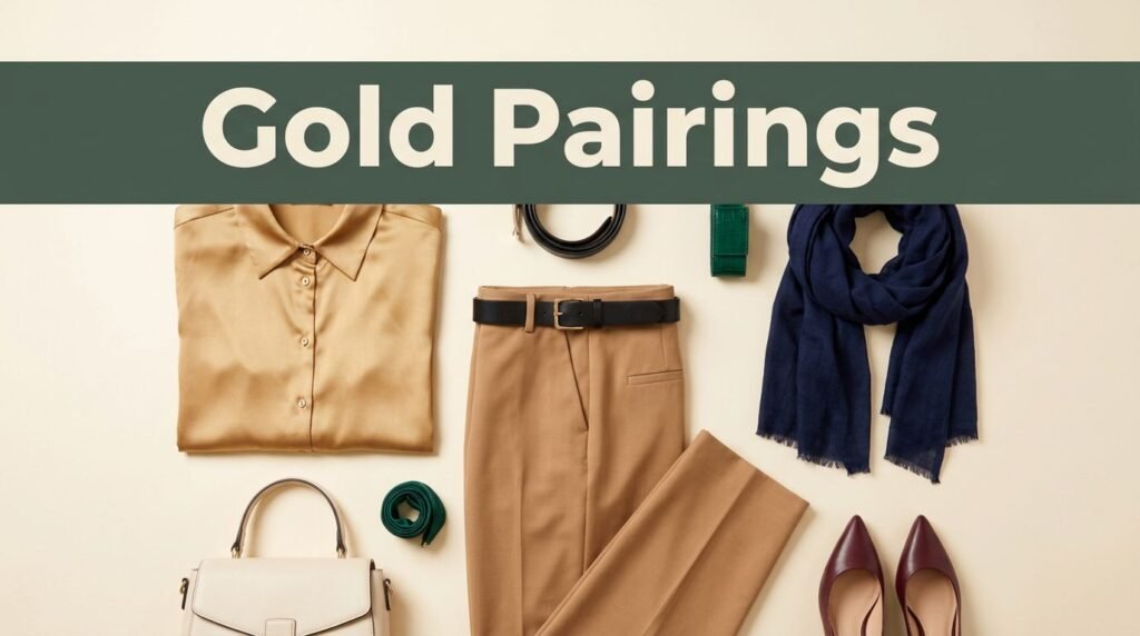 Colors That Go With Gold Clothes for Everyday Wear